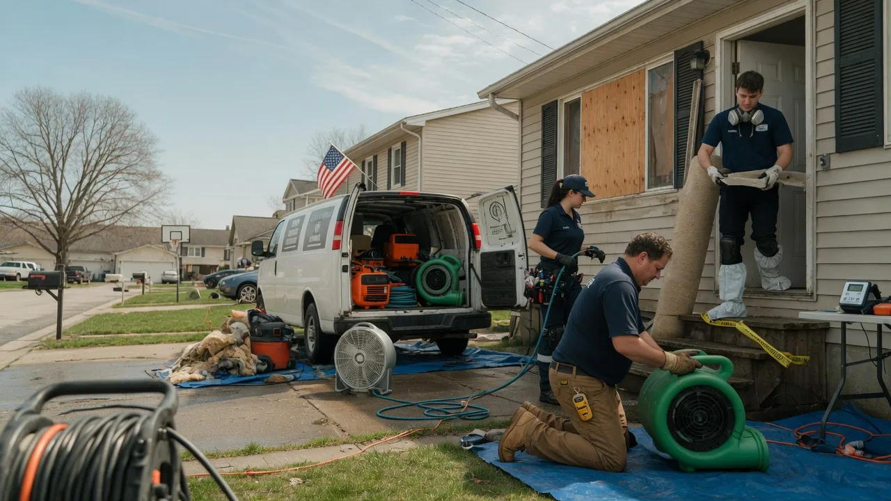 Water Damage Restoration in Tresckow, PA near me